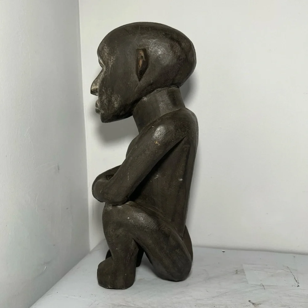 12” Bulul, Ifugao, Northern Luzon, Philippines Filipino, wood carving Sculpture - Picture 5 of 16
